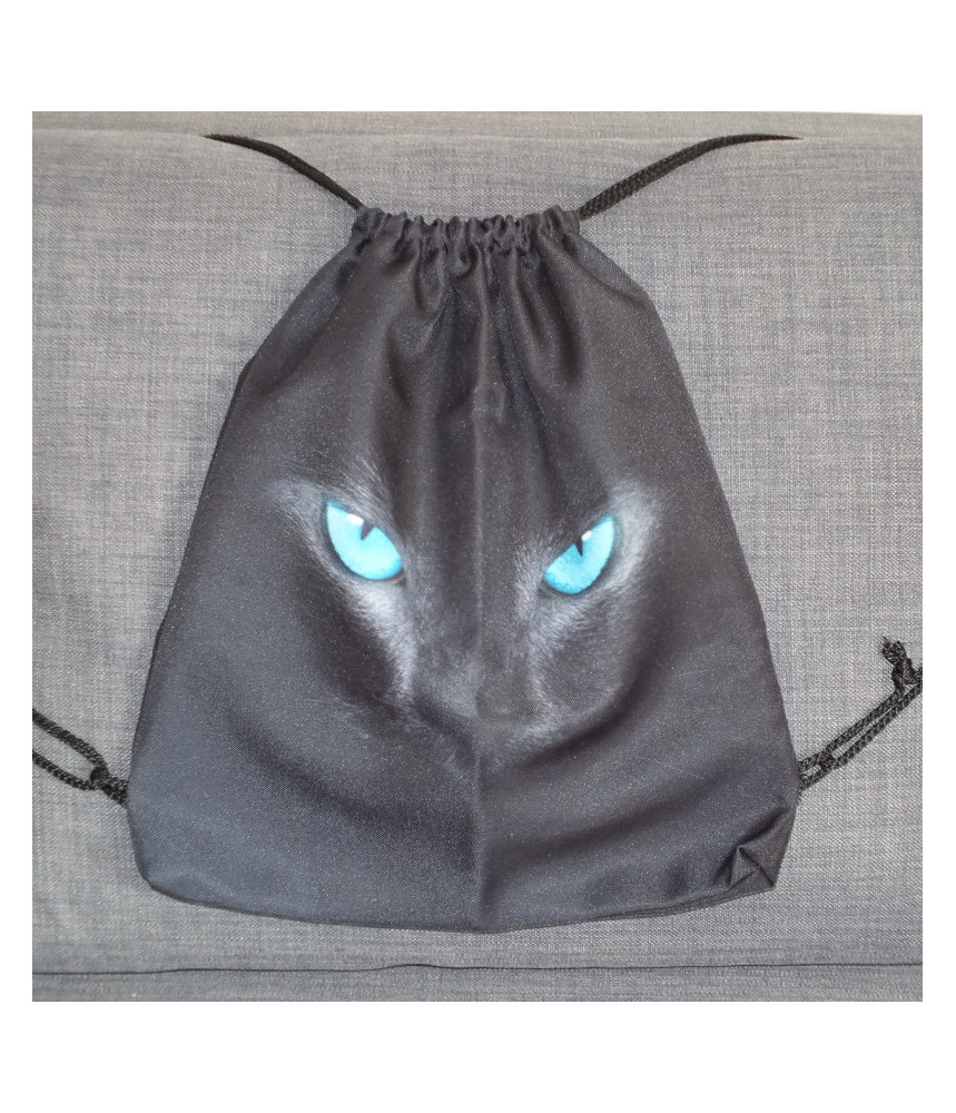 Sack-backpack - Black cat