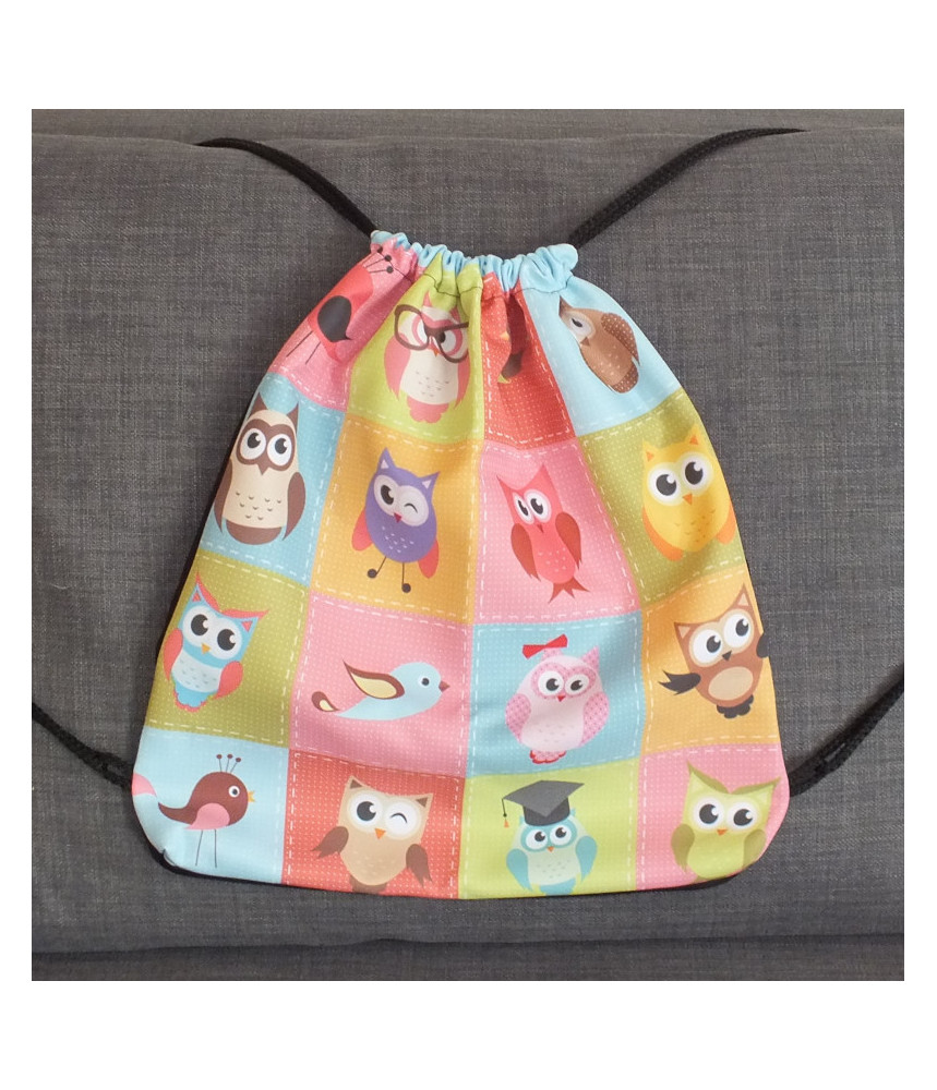 Bag-backpack - Owls