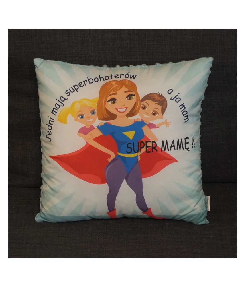 Commemorative pillow for Mom