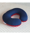 Croissant children's travel pillow -  Navy blue