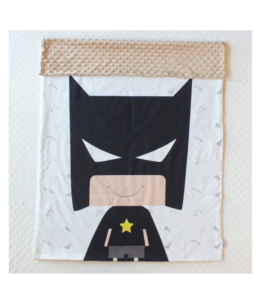 Minky / thin cotton blanket - Batman