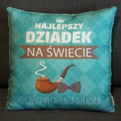Commemorative pillow for Grandpa